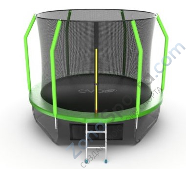 Батут Evo Jump Cosmo 10ft (Green) с нижней сетью