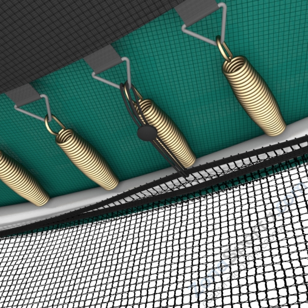 Батут Unix line 8 ft Supreme (Green)