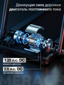 Беговая дорожка домашняя Merach MR-T07