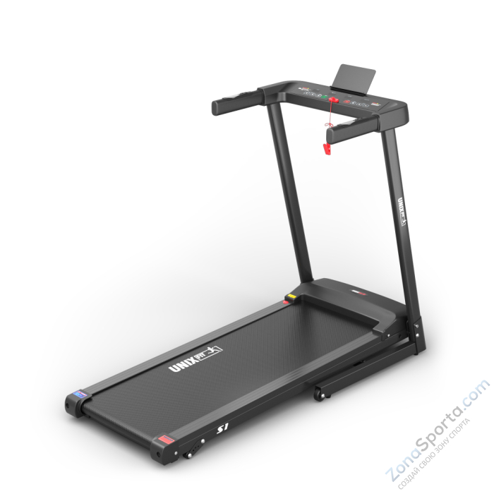 Беговая дорожка Unix Fit Hi-tech S1 Black