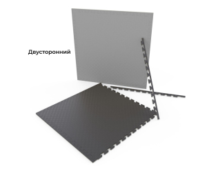 Будо-мат EVA DFC 100 x 100 см, 20 мм, цвет серо-графитовый