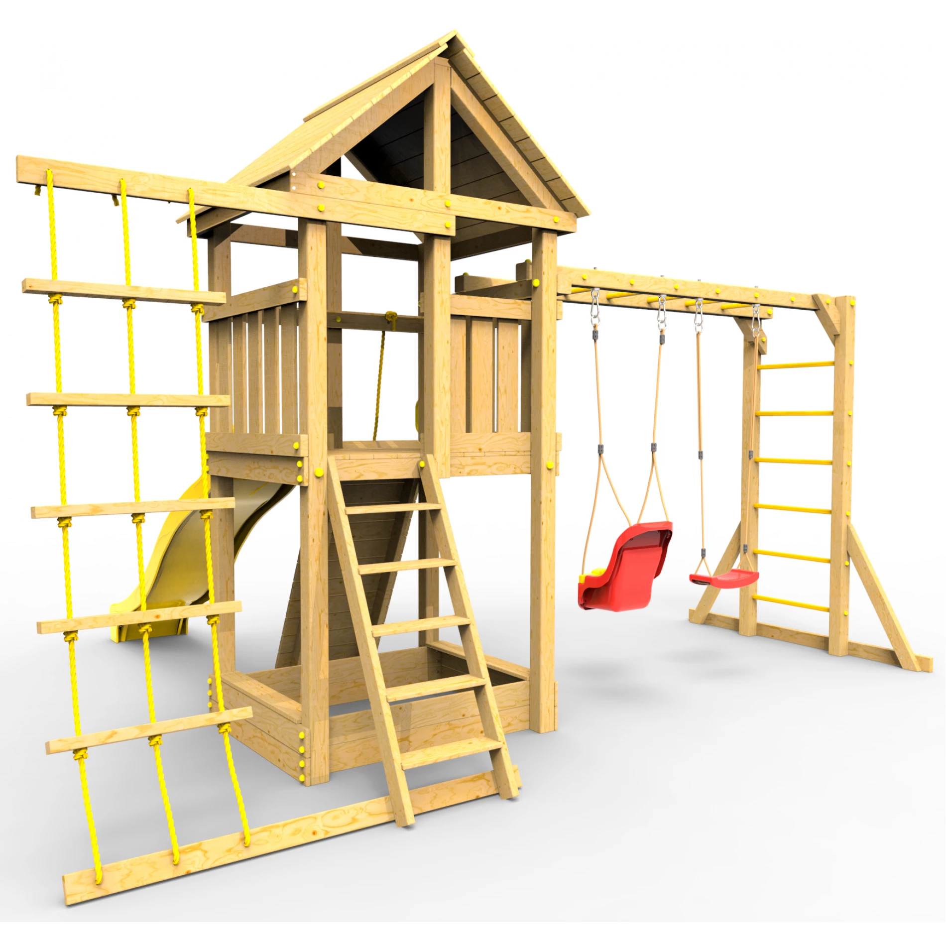 Детская площадка ПикНик Стандарт Д с рукоходом