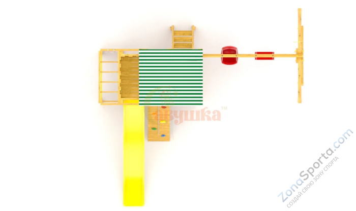 Детская площадка Савушка Мастер 3 Plus (горка 3 метра)