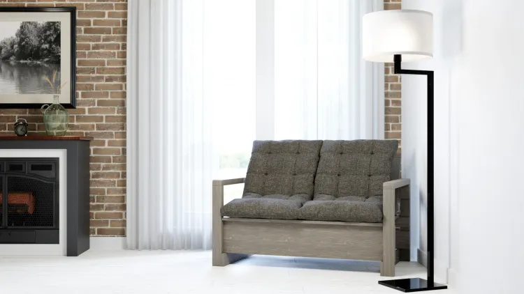 Диван деревянный Savushka Type-2B