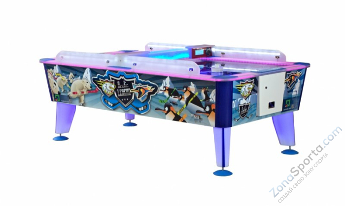 Игровой стол - аэрохоккей Arctic 8 ф (всепогодный, жетоноприемник)