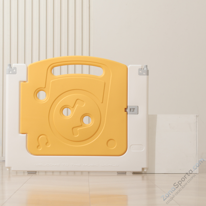 Манеж Unix Kids Supreme Music 200x240 Yellow