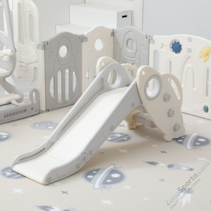 Манеж Unix Kids Supreme Space 160x160 Grey