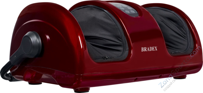 Массажёр для стоп и лодыжек Блаженство Комфорт, красный