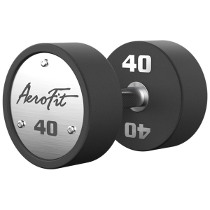 Набор полиуретановых гантелей AeroFit, 40-50 кг, 5 пар, шаг 2,5 кг