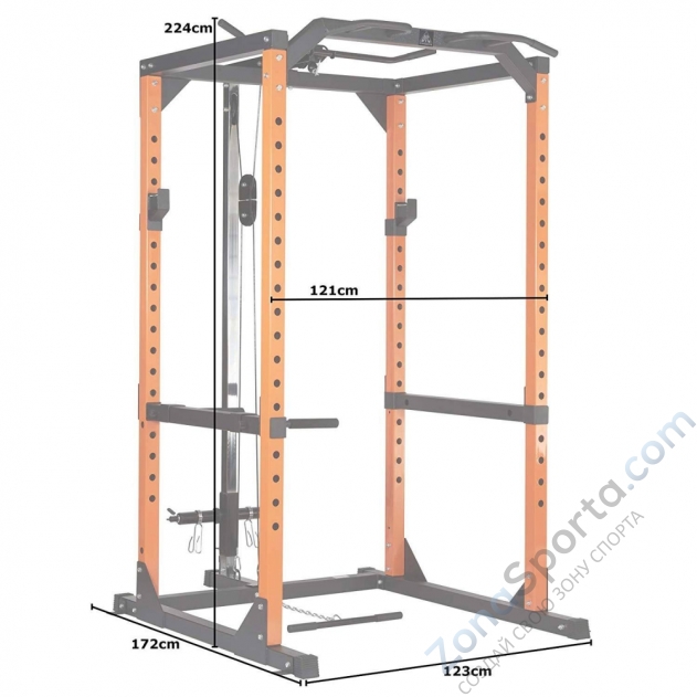 Рама силовая и тяга сверху / снизу DFC DCGE03