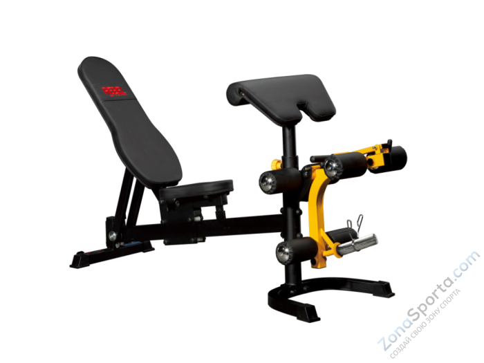 Скамья универсальная с партой Скотта и керлом для ног Rebel RBPC43