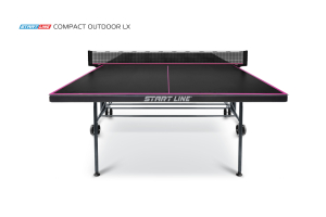 Стол теннисный Start Line Compact-2 LX Всепогодный Black