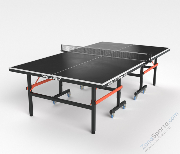 Теннисный стол Wallaby Outdoor S400 Black