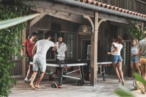 Теннисный стол Cornilleau 600X Outdoor 7 мм черный