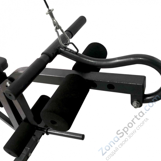 Турник - брусья со скамьей и опциями DFC Power Tower G010