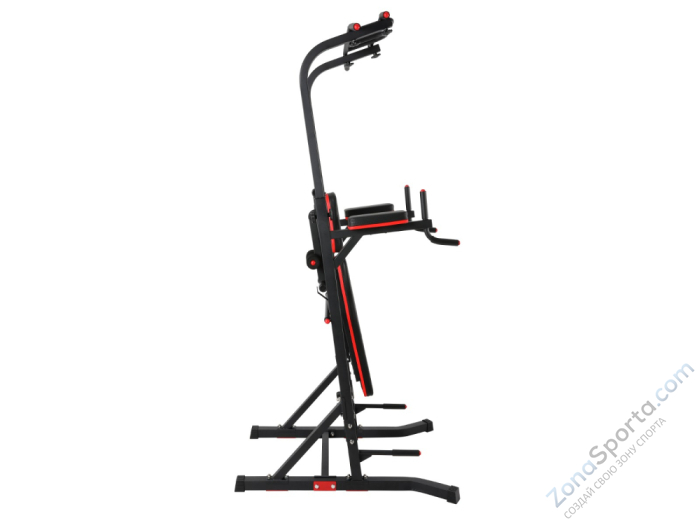 Турник/пресс/брусья со скамьей Unix Fit Power Tower 150P