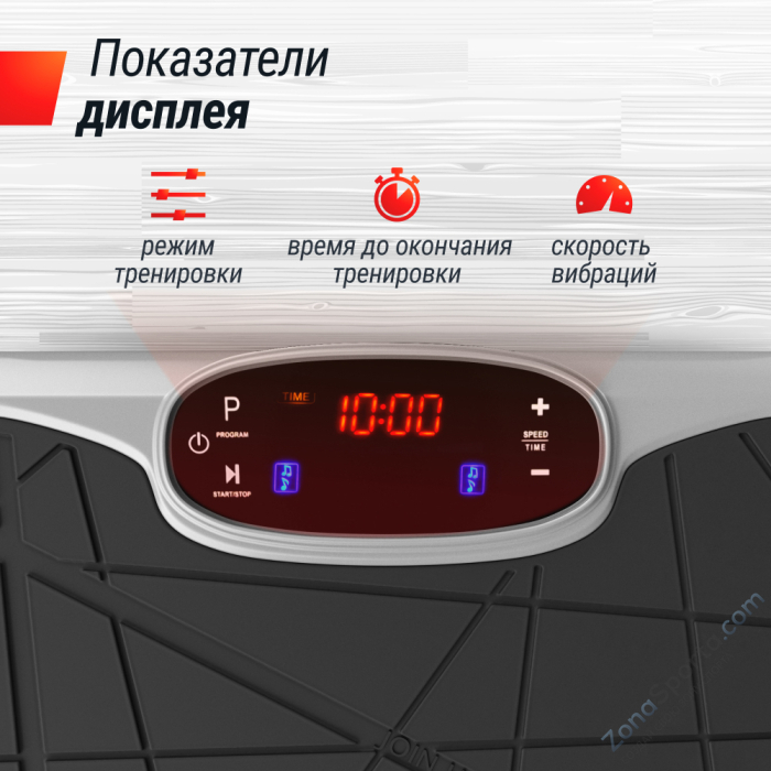 Виброплатформа Unix Fit Edge 2D Grey